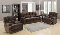 COLUMBIA FABRIC RECLINER LOUNGE SUITE