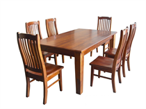 NICHOLSON DINING SUITE 7PC