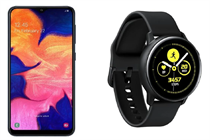 SAMSUNG GALAXY A10 + SAMSUNG GALAXY WATCH ACTIVE (2019)